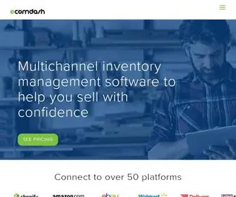 Ecomdash.com(Multichannel Inventory Management For Ecommerce) Screenshot
