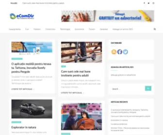 Ecomdir.ro(Advertoriale ecommerce) Screenshot