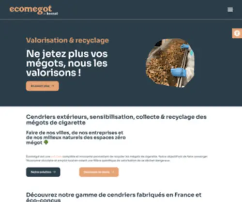 Ecomegot.com(Ecomégot) Screenshot