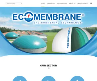 Ecomembrane.com(Ecomembrane) Screenshot