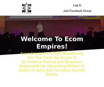 Ecomempires.co(Ecom Empires) Screenshot
