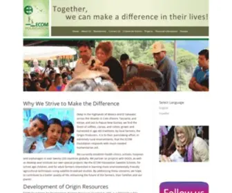 Ecomfoundation.org(ECOM Foundation) Screenshot