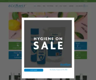 Ecomist.co.nz(Bug, Insect Control & Odour Killer Dispensers) Screenshot