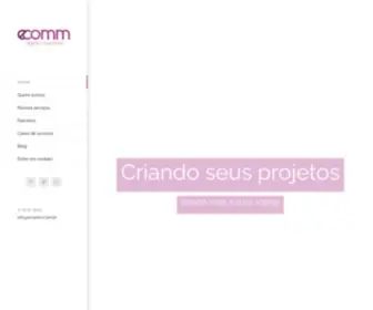 Ecomm.com.br(Sua agência digital) Screenshot