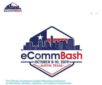 Ecommbash.com(ECommBash 2019) Screenshot