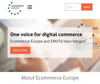 Ecommerce-Europe.eu(Ecommerce europe) Screenshot