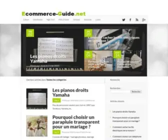 Ecommerce-Guide.net(Toute l'actualité du e) Screenshot