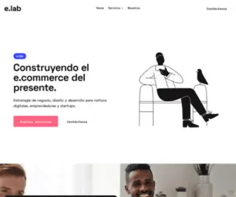 Ecommerce-Lab.com.mx(Ecommerce Lab) Screenshot