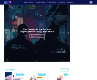 Ecommerce-Nation.fr(E-commerce Nation, le media communautaire du e-commerce fran) Screenshot