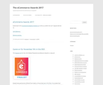 Ecommerceawards.ie(ECommerce Awards) Screenshot