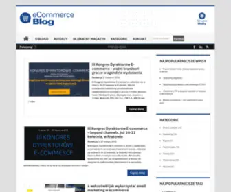 Ecommerceblog.pl(E-commerce i sprzedaż wielokanałowa (multichannel commerce)) Screenshot