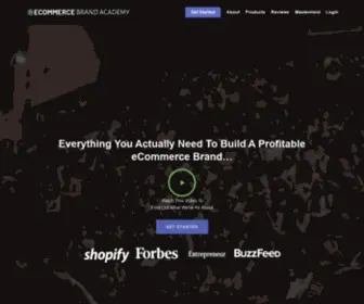 Ecommercebrandacademy.com(ECommerce Brand Academy) Screenshot