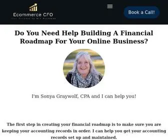 EcommercecFo.com(Ecommerce CFO) Screenshot