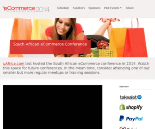 Ecommerceconference.co.za(South African eCommerce Conference) Screenshot