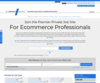 Ecommercecrossing.com(ECommerce Jobs) Screenshot