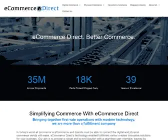 Ecommercedirect.com(ECommerce Direct) Screenshot