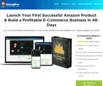 Ecommerceempire.com(Launch Your First Successful Product & Build a Profitable Amazon Business in 42) Screenshot