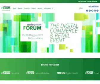 Ecommerceforum.it(Netcomm Forum) Screenshot