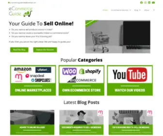 Ecommerceguide.in(Ecommerce Guide) Screenshot