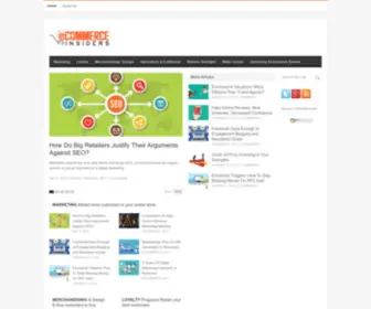 Ecommerceinsiders.com(ECommerce Merchant & Online Retailer Insights) Screenshot