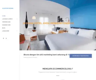 Ecommerceloka.com(Hotel e) Screenshot