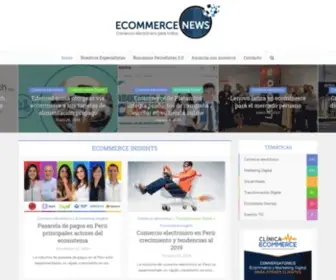 Ecommercenews.pe(Ecommerce News) Screenshot