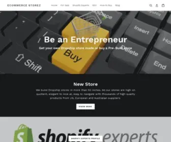 EcommerceStorez.com(Ecommerce Storez) Screenshot