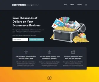 Ecommercewarchest.com(Ecommerce Warchest) Screenshot