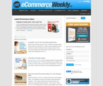 Ecommerceweekly.com(Ecommerce How To Articles) Screenshot