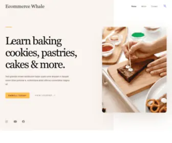 Ecommercewhale.com(Ecommerce Whale) Screenshot