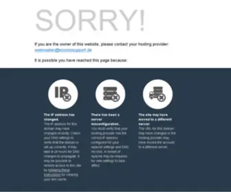 Ecommsupport.de(Ecommsupport) Screenshot