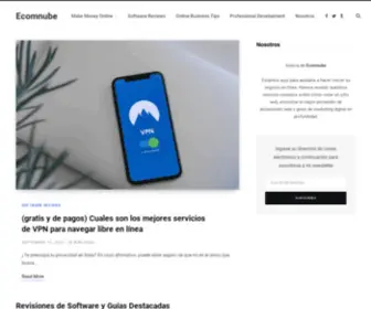 Ecomnube.com(ecomnube) Screenshot