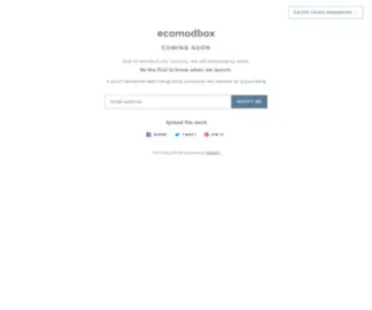 Ecomodbox.com(ecomodbox) Screenshot