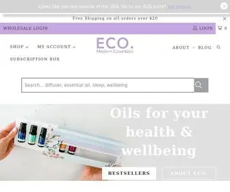 Ecomodernessentials.com(Essential Oils) Screenshot