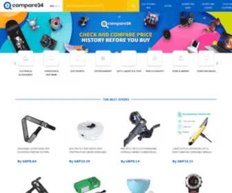 Ecompare24.com(Technology and electronic goods) Screenshot