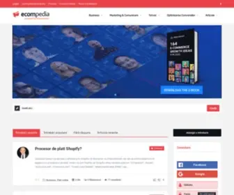 Ecompedia.ro(Consultanta in comert electronic) Screenshot