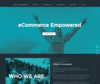 Ecomplete.com(ECommerce Data) Screenshot