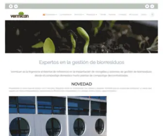 Ecompostaje.com(Vermican Soluciones de Compostaje S.L) Screenshot