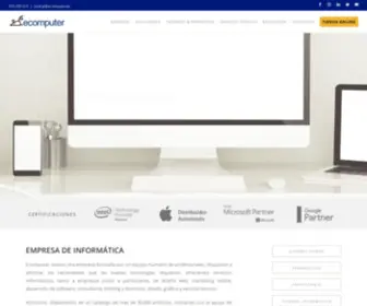 Ecomputer.es(Ecomputer ofrece una solución completa para dar servicio a empresas) Screenshot
