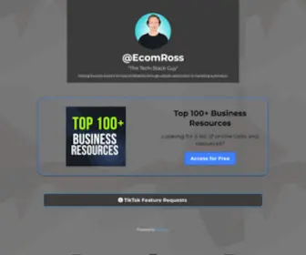 Ecomross.info(Ross Fledderjohn) Screenshot