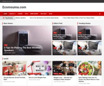 Ecomsuma.com(Ecomsuma) Screenshot