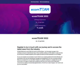 Ecomteam.ro(EcomTEAMA new era for the Romanian E) Screenshot