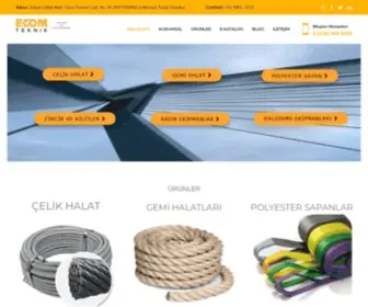 Ecomteknik.com(Ana Sayfa) Screenshot