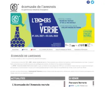 Ecomusee-Avesnois.fr(Ecomusee De l'Avesnois) Screenshot