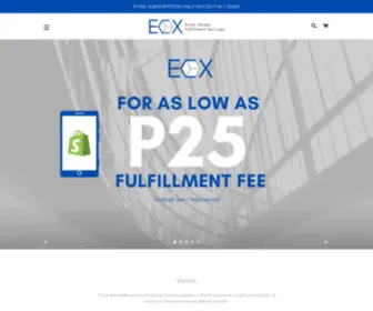 EcomXPH.com(EcomX PH) Screenshot