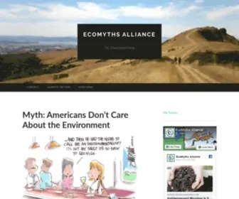 Ecomyths.org(Ecology Fact and Fiction) Screenshot