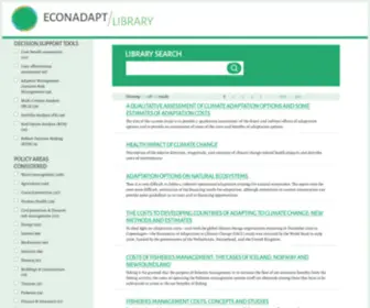 Econadapt-Library.eu(Econadapt Library) Screenshot