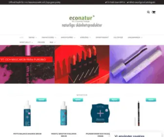 Econaturshop.se(Econatur Bio Company webbshop) Screenshot