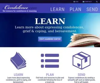 Econdolence.com(Express Condolences) Screenshot