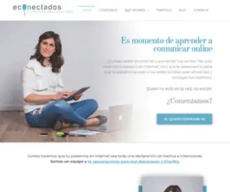 Econectados.es(Gestión de redes sociales y Web) Screenshot